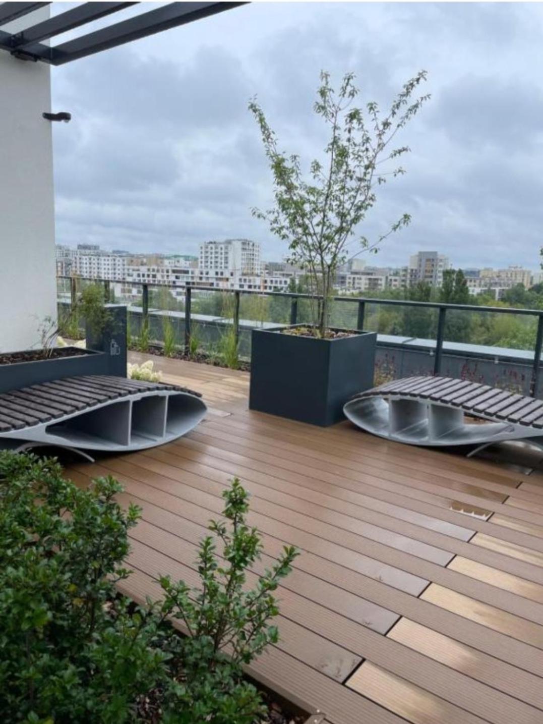 Airport Apartment Varsovia Exterior foto